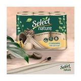 Mitolife Select Nature 6 Rulo Kahverengi Organik 3 Katlı Kağıt Havlu 1 Paket Ultra Emici ve Dayanıklı