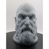 Mitolojik Savaşçı Büstü – Kulaklık Standı | 3D Baskı Dekoratif Heykel