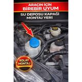 MITOYO Nissan Kapak Depo Su Fıskiye | Birebir Uyumlu | Dayanıklı Plastik Qashqai X-Trail Note Micra