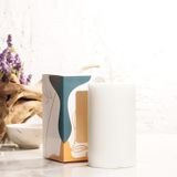 Mitr 12x7 cm Beyaz Silindir Mum