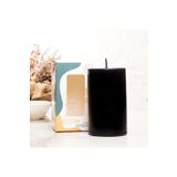 Mitr 12x7 cm Siyah Silindir Mum