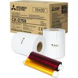 Mitsubishi CK-768 6x8 (15X21) Termal Kağıt - Renkli