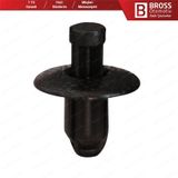 Mitsubishi için 10 Adet İç Döşeme Tampon ve Izgara Klips MB619582