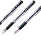 Mitsubishi Kalem Uni-Ball Signo UM-153 Siyah Geniş 1,0 mm Rollerball Jel Kalem UM153.24 [3'lü Paket]