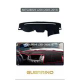Mıtsubıshı L200 2005-2015Torpido Koruma Kılıfı Gri Kenar