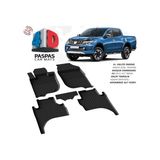 Mitsubishi L200 4 Ferrous 4d Havuzlu Kauçuk Paspas 2008 - Siyah