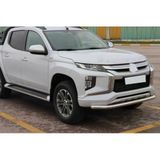 Mitsubishi L200 Ön Tampon Koruma Demiri Krom Tekli Bıyık 2007+ Pst19