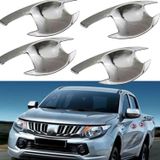 Mitsubishi L200 Uyumlu 2015 2018 Dış Kapı Kolu İç Kaplama Abs (Plastik) Krom