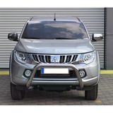 Mitsubishi L200 Uyumlu Pars Ön Koruma Q76 Krom 2007-2015