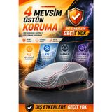 Mitsubishi Lancer Evo Spoiler - 4 MEVSİM Klipsli Araba brandası - oto çadır örtü
