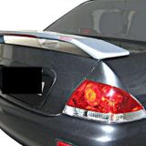 Mitsubishi Lancer Uyumlu Spoiler Bagaj Yüksek (Işıklı) Fiber 2004-2008