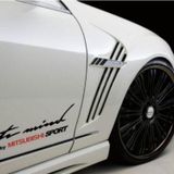 Mitsubishi Yan Kapı Çamurluk Sticker Araba Oto Yapıştırma 2Adet