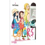 Mitsuboshi Colors 1: Lustiger Shojo-Manga über drei quirlige Mädchen und ihre Pandakatze, die den Ueno-Park in Tokyo beschützen - Einfach nur kawaii!