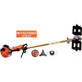 Mitsuyama Japon Benzinli Yan Tırpan + Toprak Çapalama Aparatı 5.7hp
