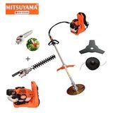 Mitsuyama Japon Sırt Tırpan + Çit Kesme + Dal Budama Makinesi 4.2kw 5.7hp