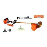 Mitsuyama Japon Yan Tırpan + Zeytin Hasat + Fındık Silkeleme Makinesi 4.2kw 5.7hp
