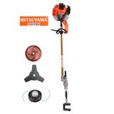 Mitsuyama Japon Yan Tırpan + Zeytin Silkeleme Makinesi 4.2kw 5.7hp