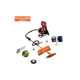 Mitsuyama Sırt Tırpan + Dal Testere + Paletli Çapa Makinesi 4.2kw 5.7hp