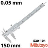 Mitutoyo 0-150 mm / 0.05 mm Verniyerli Mekanik Kumpas