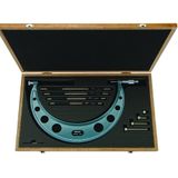 Mitutoyo 104-136A 150 mm Değiştirilebilir Uçlu Mikrometre Seti