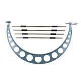 Mitutoyo 104-144A Değiştirilebilir Uçlu 500-600 mm Dış Çap Mikrometre