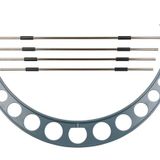 Mitutoyo 104-146A Değiştirilebilir Uçlu 700-800 mm Dış Çap Mikrometre