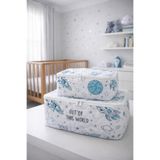Mity Atelier Valiz Düzenleyici Bavul Içi Organizer Set, Seyahat Anne & Bebek Kapitone Hurç Seti (2’li)