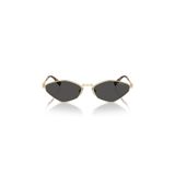 Miu Miu 56Zs Zvn5s0 Pale Gold-Dark Grey Kadın Güneş Gözlüğü