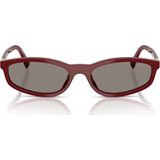 Miu Miu A06S 21I80Q 54 Kadın Güneş Gözlüğü - Bordo