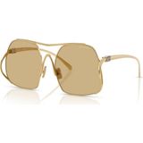 Mıu Mıu A55S 5AK10R 57-18 Unisex/ Güneş Gözlüğü - Altın
