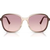 Miu Miu B01S 25G40S 58 Unisex Günes Gözlük - Açık Pembe