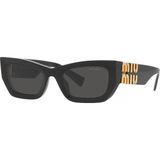 Miu Miu Glimpse 09Ws 1Ab5s0 Black-Dark Grey Kadın Güneş Gözlüğü