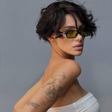 Miu Miu Güneş Gözlüğü 11Z 16K-07O 51-16 / Unisex Güneş Gözlüğü - Siyah