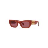 Miu Miu Miu Miu Mu09Ws 10M08S Güneş Gözlüğü,Çok Renkli