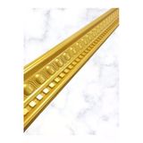 MİVA KONSEPT DEKORATİF POLİÜRETAN SARAY TAVAN KARTONPİYER -ALTIN (GOLD) RENK -(EN 13 CM -BOY:100 CM)-DUVAR SÜSÜ