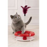 Mivra Pets Kedi Oyuncağı İnteraktif Hareketli Toplu Tüylü Yaylı Zeka Oyuncağı Yavru Yetişkin Kediler İçin