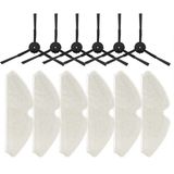 Miwhole M7 Pro Side Fırça Mop Bezleri Rag Robot Vakum Süpürge Yedek Aksesuarları Yedek Parçalar (Yurt Dışından)