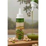 Miwida Antep Fıstıklı Çikolata Sos - Pratik Waffle, Pankek, Krep, Kruvasan ve Tatlı Sosu 330 Gr