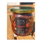 Mix Gurme Ev Yapımı Geleneksel Acuka – Kahvaltılık / Bol Cevizli – Cam Kavanoz 550 gr