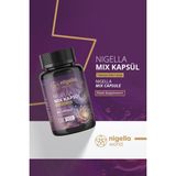 Mix Kapsül 30 Yumuşak Kapsül (Çörek Otu, Üzüm Çekirdeği, Kayısı Çekirdeği, İncir Çekirdeği, Nar Çekirdeği Yağı.)