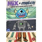 Mix & Match: 3 libros en 1: Dibuja, pinta y crea tus personajes. Juega con ellos, inventa historias y comparte aventuras inolvidables con tu familia y amigos. (Libros PlayART)