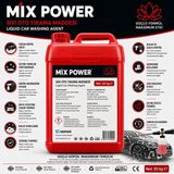 Mix Power Mıxpower Oto Yıkama Şampuanı 20 kg | Profesyonel Yoğun Köpük | Basınçlı Yıkama ve Köpük Makinesi Uyumlu - 20 lt