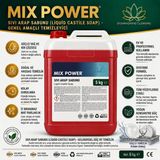 Mix Power Mıxpower Sıvı Arap Sabunu 5 kg Çok Amaçlı Doğal Temizlik Ürünü Güçlü Yağ ve Kir Temizleyici Ekonomik Boy - 5 lt - 1 Adet
