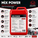 Mix Power Mıxpower Sıvı Oto Yıkama Maddesi 5 kg | Yoğun Köpüklü Oto Şampuanı | Köpük Makinesi ve Foam Lance Uyumlu | Profesyonel Araç Temizleyic - 5 lt