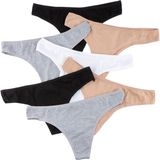 Mıxcolor Kadın Külot Tanga 7 Li Paket Likralı - XL - Renkli