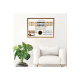 mixefor 50cm X70cm Ölçü Boş Çerçeve -poster Fotoğraf Resim Çerçevesi Renk Altın Ön Yüzey Antireflektif