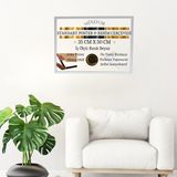 mixefor Poster Resim Evrak Çerçevesi Ön Kısmında Kırılmaz Pleksi Arka Destek Mdf Beyaz Renk Çerçeve - 35x50