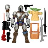 MixMashers Star Wars™ Mandalorian ve Grogu Özel Karıştır ve Birleştir Deluxe Aksiyon Figürü Seti ve Aksesuarları