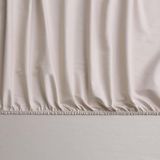 Mix&match Pamuk Saten Queen Size Lastikli Çarşaf Taş
