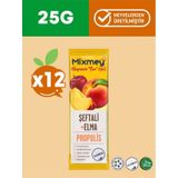Mixmey Bee Propolis Şeftali Meyve Barı 12 Adet | Atıştırmalıklar – Glutensiz (25GR X 12 ADET)